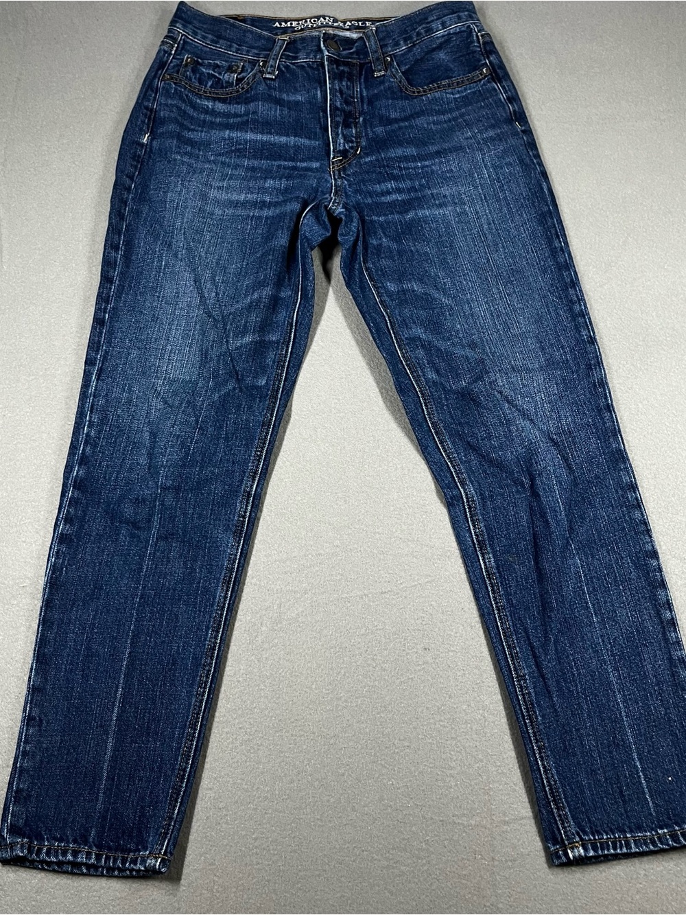 American Eagle Outfitters Women's sz 4 Dark Indigo Straight Leg Jeans